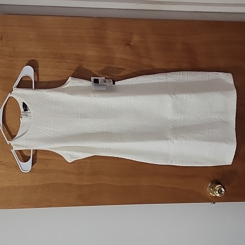 Guess white sequin dress - Size 2